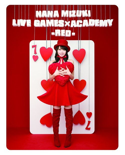 [DVD]NANA MIZUKI LIVEGAMESxACADEMY(RED) 連特典